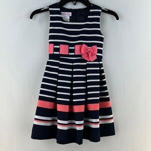 Jessica Ann Girls’ Striped Dress, 4